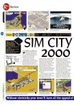 Scan of the review of SimCity 2000 published in the magazine 64 Magazine 12, page 1