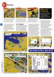 Scan of the review of SimCity 2000 published in the magazine 64 Magazine 12, page 3