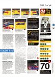 Scan of the review of NBA Pro 98 published in the magazine 64 Magazine 12, page 2