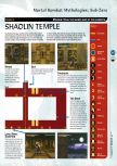 Scan de la soluce de Mortal Kombat Mythologies: Sub-Zero paru dans le magazine 64 Magazine 12, page 2