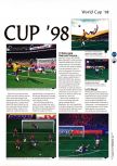Scan of the preview of World Cup 98 published in the magazine 64 Magazine 13, page 2
