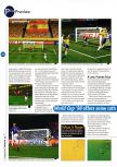 Scan of the preview of World Cup 98 published in the magazine 64 Magazine 13, page 7