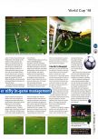 Scan of the preview of World Cup 98 published in the magazine 64 Magazine 13, page 4