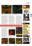 Scan of the review of Quake published in the magazine 64 Magazine 13, page 6