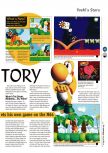Scan of the review of Yoshi's Story published in the magazine 64 Magazine 13, page 3