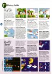 Scan of the walkthrough of Yoshi's Story published in the magazine 64 Magazine 13, page 3