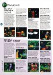Scan of the walkthrough of Yoshi's Story published in the magazine 64 Magazine 13, page 9
