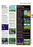 Scan of the walkthrough of Yoshi's Story published in the magazine 64 Magazine 13, page 10
