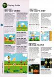Scan of the walkthrough of Yoshi's Story published in the magazine 64 Magazine 13, page 11