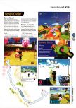Scan of the walkthrough of Snowboard Kids published in the magazine 64 Magazine 13, page 10