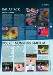 Scan de la preview de Pocket Monsters Stadium paru dans le magazine 64 Magazine 14, page 8