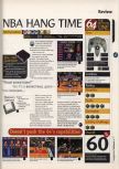 Scan of the review of NBA Hangtime published in the magazine 64 Magazine 02, page 1