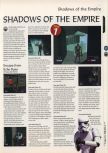 Scan de la soluce de Star Wars: Shadows Of The Empire paru dans le magazine 64 Magazine 02, page 1