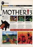 Scan of the preview of Earthbound 64 published in the magazine 64 Magazine 02, page 1