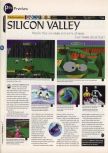 Scan of the preview of Space Station Silicon Valley published in the magazine 64 Magazine 02, page 1