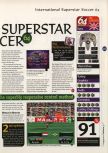 Scan of the review of International Superstar Soccer 64 published in the magazine 64 Magazine 03, page 2