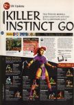 Scan du test de Killer Instinct Gold paru dans le magazine 64 Magazine 03, page 1