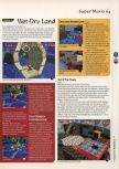 Scan de la soluce de Super Mario 64 paru dans le magazine 64 Magazine 03, page 8