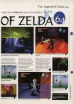 Scan of the preview of The Legend Of Zelda: Ocarina Of Time published in the magazine 64 Magazine 03, page 11