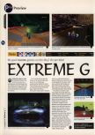 Scan of the preview of Extreme-G published in the magazine 64 Magazine 03, page 4