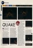 Scan de la preview de Quake paru dans le magazine 64 Magazine 03, page 9