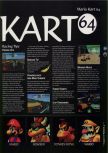 Scan of the walkthrough of Mario Kart 64 published in the magazine 64 Magazine 04, page 2