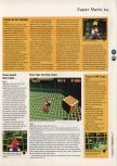 Scan de la soluce de Super Mario 64 paru dans le magazine 64 Magazine 04, page 6