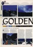 Scan of the preview of Goldeneye 007 published in the magazine 64 Magazine 04, page 6