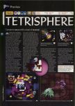 Scan de la preview de Tetrisphere paru dans le magazine 64 Magazine 04, page 1