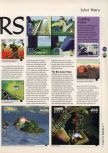Scan of the review of Lylat Wars published in the magazine 64 Magazine 05, page 2
