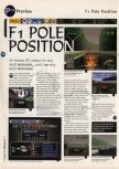 Scan of the preview of F1 Pole Position 64 published in the magazine 64 Magazine 05, page 5