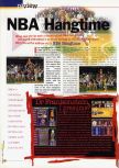 Scan of the review of NBA Hangtime published in the magazine 64 Extreme 2, page 1