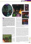 Scan of the preview of Doom 64 published in the magazine 64 Extreme 1, page 3