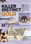 Scan of the walkthrough of Killer Instinct Gold published in the magazine 64 Extreme 3, page 1