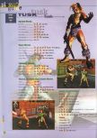 Scan of the walkthrough of Killer Instinct Gold published in the magazine 64 Extreme 3, page 5