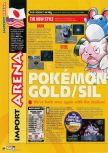 Scan of the review of Pokemon Stadium 2 published in the magazine N64 55, page 1