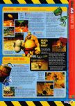 Scan of the walkthrough of Conker's Bad Fur Day published in the magazine N64 55, page 2