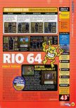 Scan of the review of Dr. Mario 64 published in the magazine N64 56, page 2