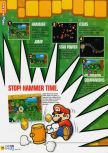 Scan of the review of Paper Mario published in the magazine N64 58, page 3