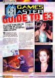 Scan of the article Guide to E3 1998 published in the magazine Games Master 71, page 2