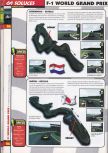 Scan of the walkthrough of F-1 World Grand Prix published in the magazine 64 Soluces 4, page 10