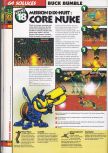 Scan of the walkthrough of Buck Bumble published in the magazine 64 Soluces 4, page 14