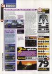 Scan du test de World Driver Championship paru dans le magazine 64 Magazine 29, page 3
