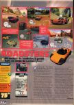 Scan of the review of Roadsters published in the magazine X64 23, page 1