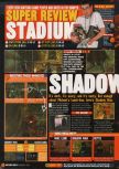 Scan du test de Shadow Man paru dans le magazine Nintendo World 3, page 1