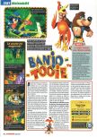 Scan of the review of Banjo-Tooie published in the magazine Screen Fun 07, page 1