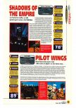 Scan of the review of Star Wars: Shadows Of The Empire published in the magazine Magazine 64 01, page 1