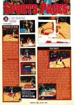 Scan of the preview of Fox Sports College Hoops '99 published in the magazine GamePro 112, page 1