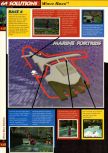 Scan of the walkthrough of Wave Race 64 published in the magazine 64 Solutions 02, page 5