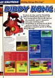 Scan of the walkthrough of Diddy Kong Racing published in the magazine 64 Solutions 02, page 1